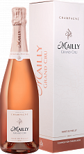 Шампанское Mailly Grand Cru Rose de Mailly Brut Champagne AOC (Подарочная упаковка)
