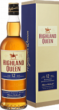 Highland Queen 12 yo Blended Scotch Whisky (Подарочная упаковка)