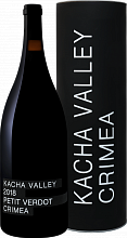 Вино Kacha Valley Petit Verdot Crimea Satera (Подарочная упаковка)