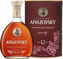 Коньяк Aivazovsky Old Armenian Brandy 12 Y.O. (Подарочная упаковка)