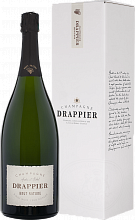 Drappier Brut Nature Zero Dosage Champagne AOP in gift box