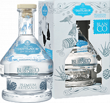 Текила El Destilador Premium Artesanal Blanco Santa Lucia (Подарочная упаковка)