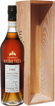 Maxime Trijol Cognac Grande Champagne Premier Cru 1985 (Подарочная упаковка)
