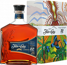 Flor de Cana 12 Centenario Licorera de Nicaragua (Подарочная упаковка)